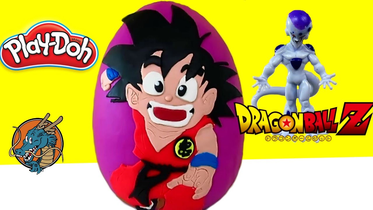 Huevo Sorpresa Gigante de Goku de Dragon Ball de Plastilina Play-doh en  Español | Sitio Web de Casa Magica De Juguetes | Youtube Channel